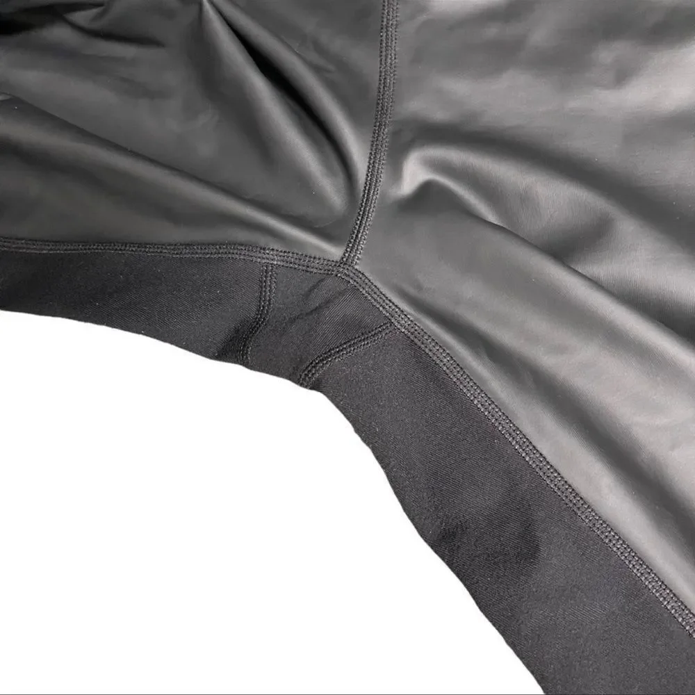 Athleta High Rise Gleam Tight Leggings Black S